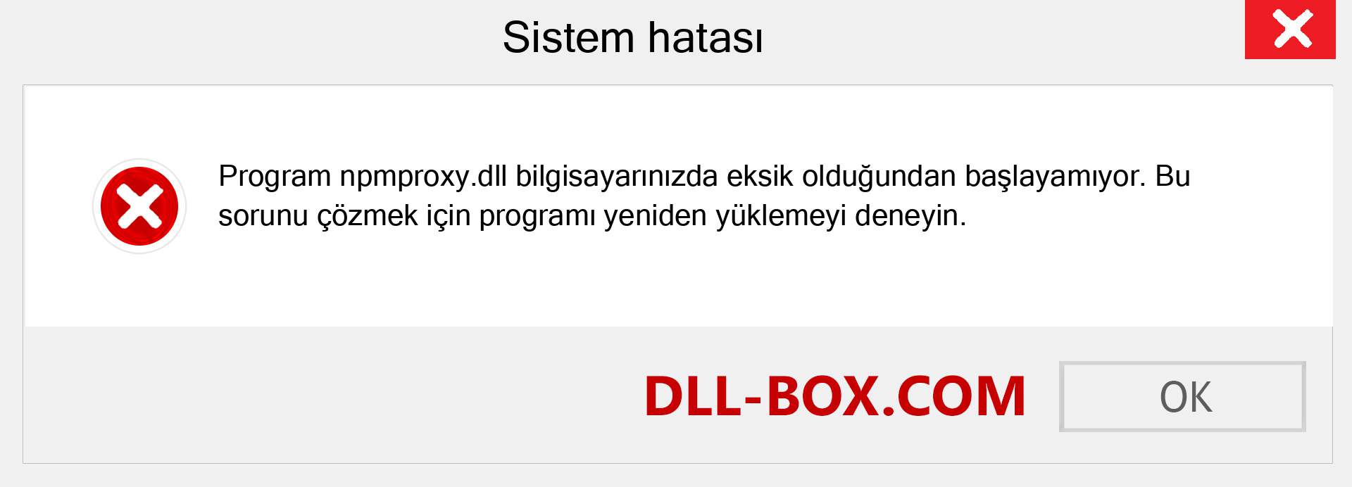 npmproxy.dll dosyası eksik mi? Windows 7, 8, 10 için İndirin - Windows'ta npmproxy dll Eksik Hatasını Düzeltin, fotoğraflar, resimler